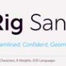 Font - Rig Sans