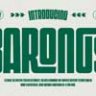 Font - Barongs