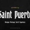 Font - Saint Puerto