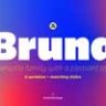 Font - Bruna