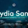 Font - Lydia Sans