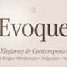 Font - Evoque