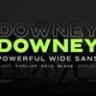 Font - Downey