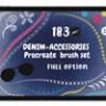 Procreate Denim Brush Set