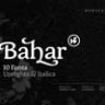 Font - Bahar