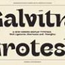 Font - Galvitra