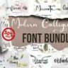 Font Bundle Modern Caliligraphy