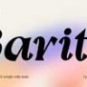 Font - Barito