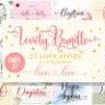 Lovely Font Bundle