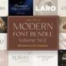 Modern Font Bundle Vol.2