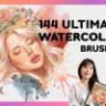 Ultimate Watercolor Brushes Procreate