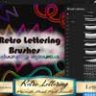 Retro Lettering Brushes Procreate