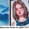 Watercolor Painting Brushes for Procreate