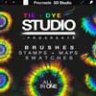 Tie Dye Brushes Studio Procreate