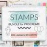 Stamp Brushes Bundle for Procreate