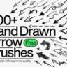 500+ Arrow Photoshop Brushes